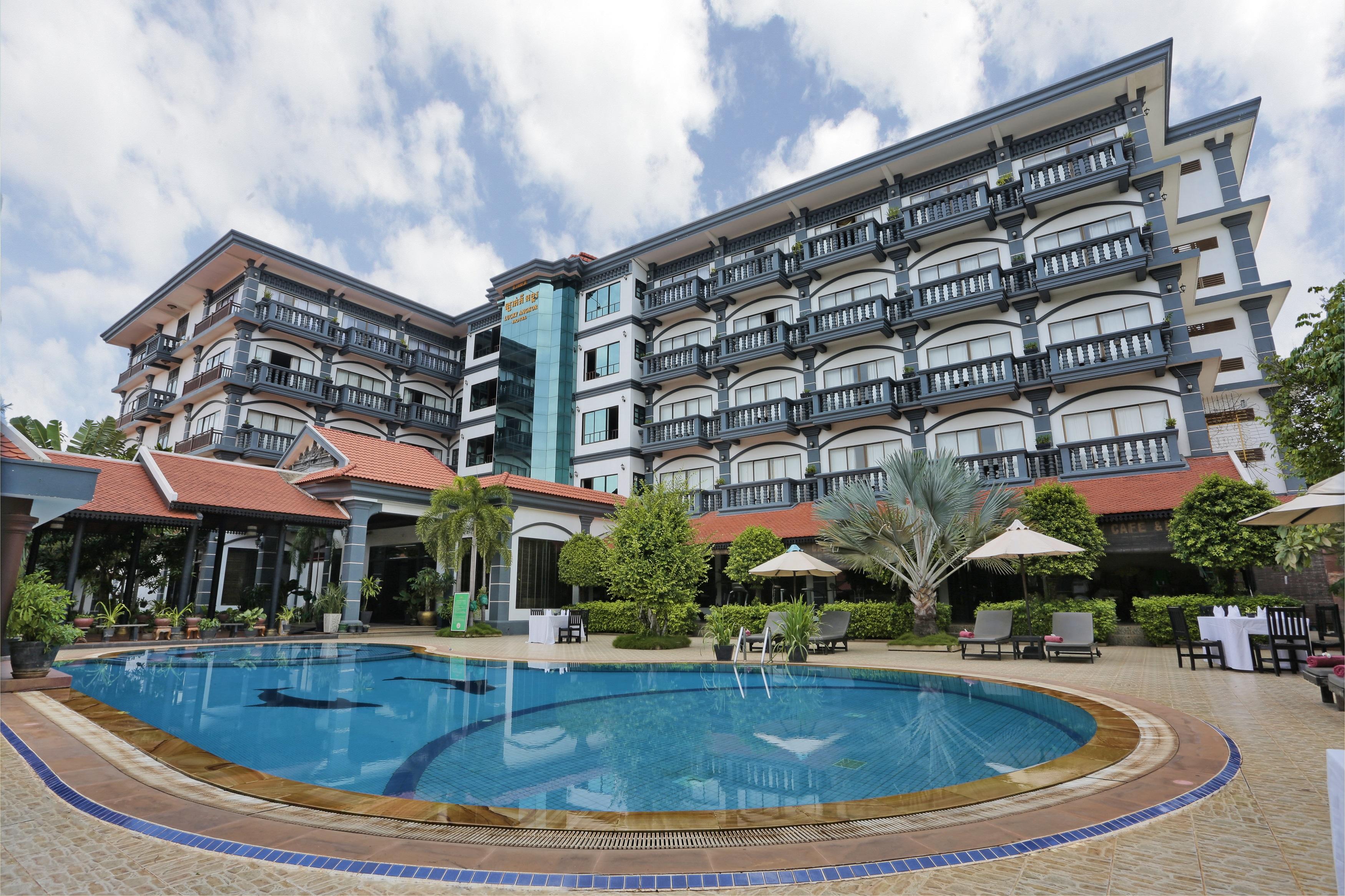 Lucky Angkor Hotel & Spa Siem Reap Exterior foto