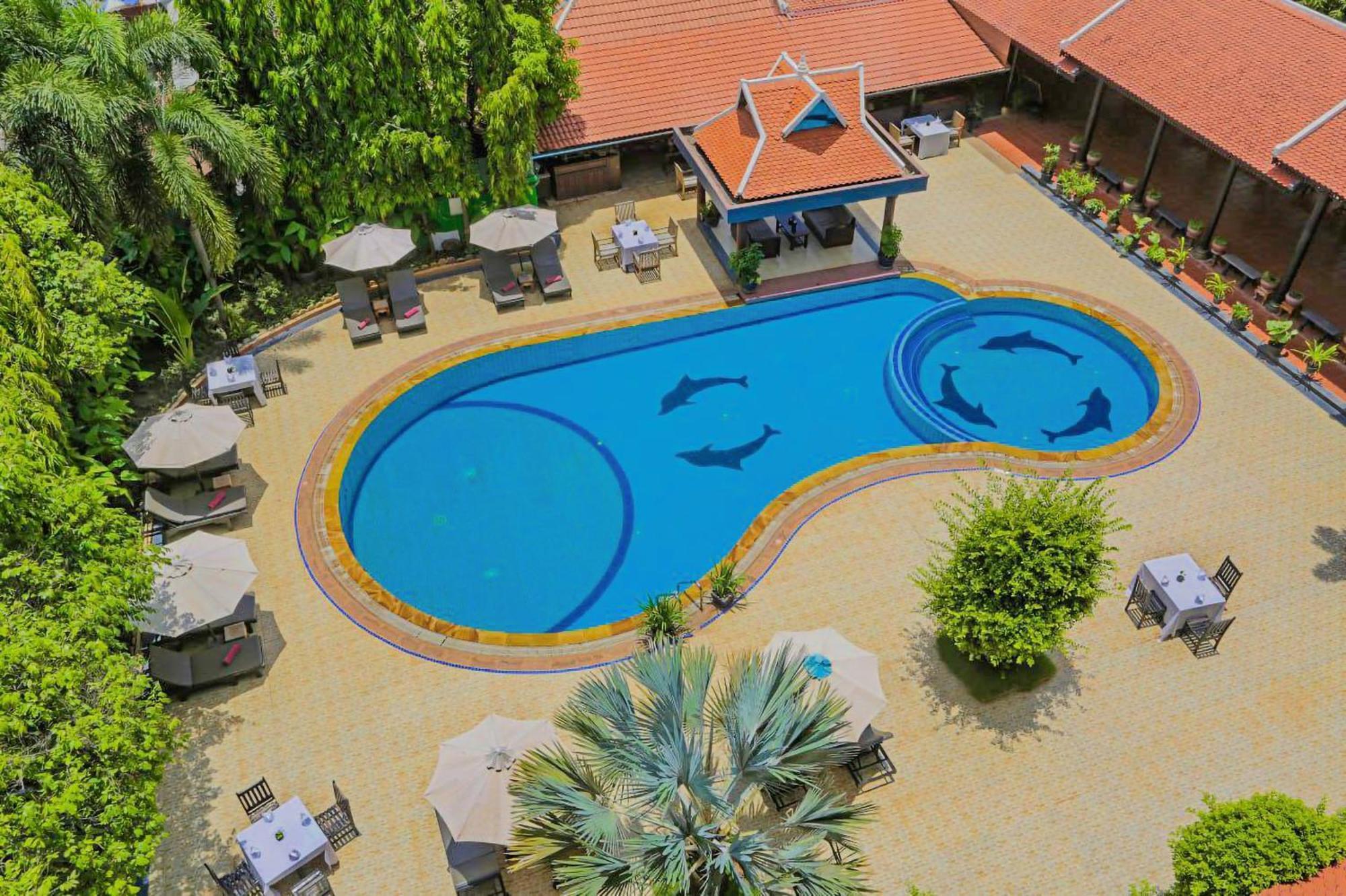 Lucky Angkor Hotel & Spa Siem Reap Exterior foto