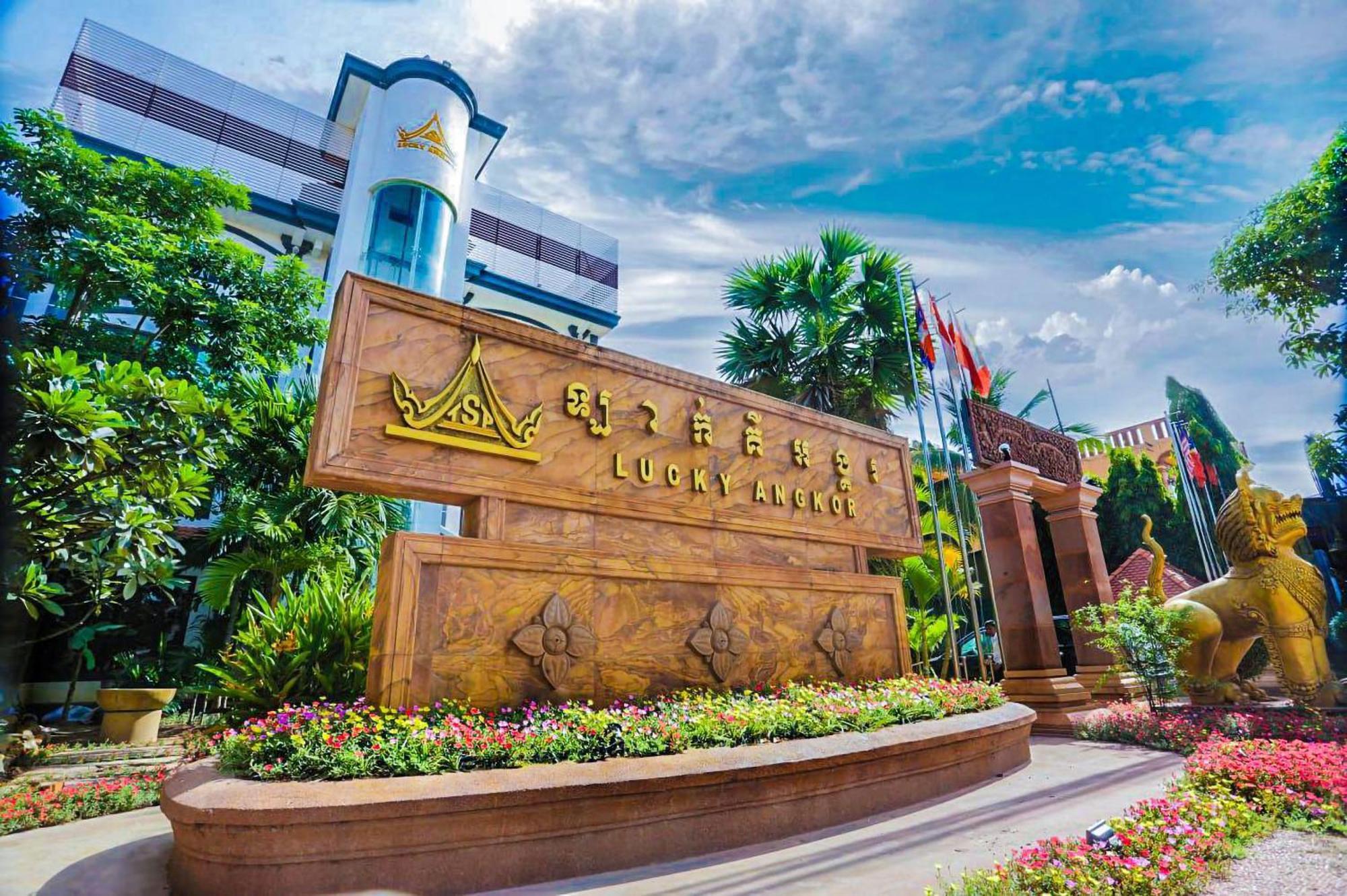 Lucky Angkor Hotel & Spa Siem Reap Exterior foto